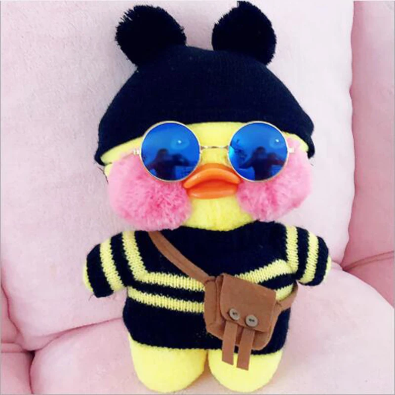 30 см Kawaii LaLafanfan кафе утка плюшевая игрушка мультфильм животное набивная кукла