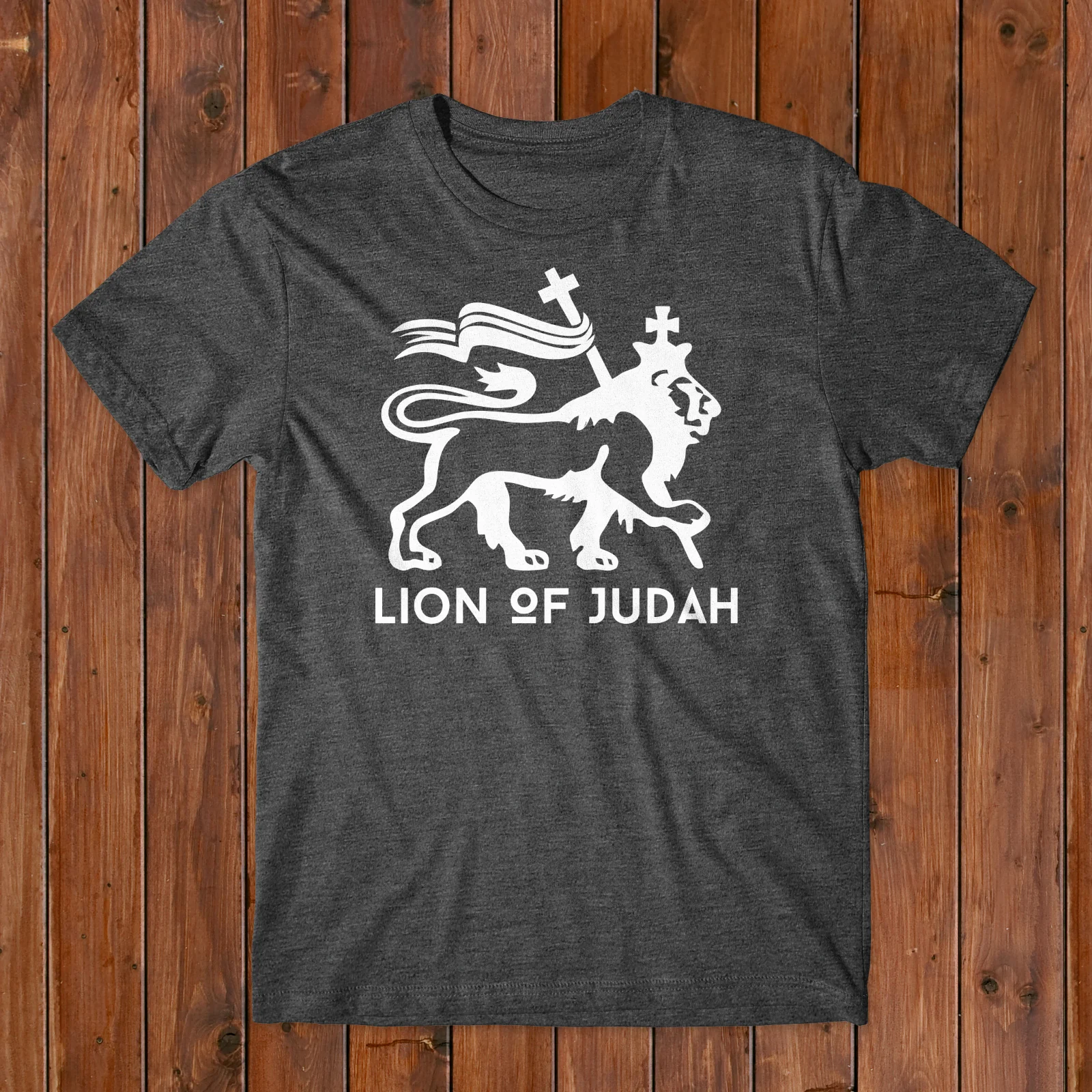 

2019 Cool Lion Of Judah T-Shirt Tee Shirt Jewish FREE Shipping! Tee