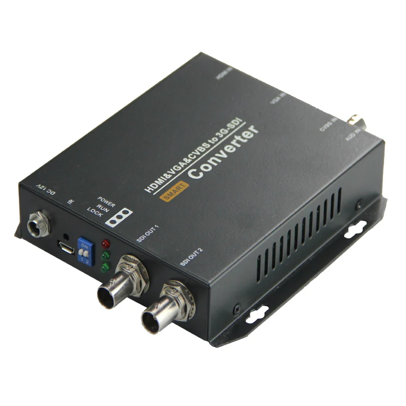 HDMI к SDI видео конвертер 1080P видео аудиовещание класс VGA AV CVBS к SDI HD 3g-SDI