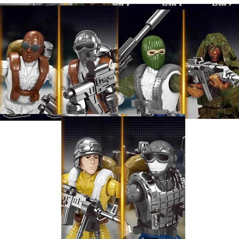 Строительные блоки сделай сам 6 шт./лот | Игрушки и хобби