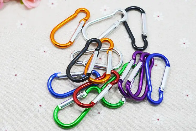 Бесплатная доставка + оптовая продажа алюминиевый карабин в форме подъемника