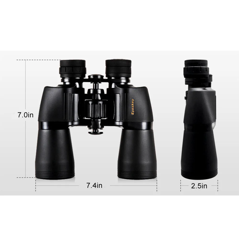 Профессиональный бинокль мощный Монокуляр Bak4 Prism Optics с ремешком на шею для охоты
