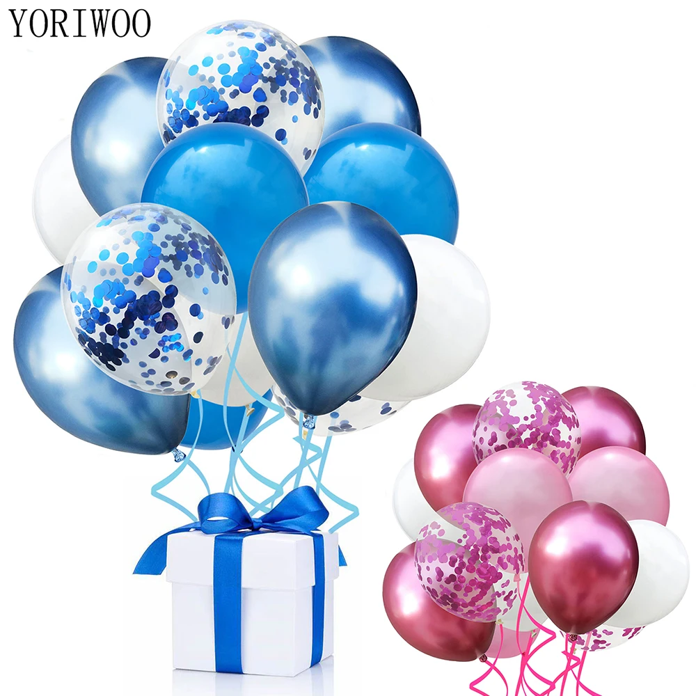 YORIWOO 20 шт. латексные конфетти для воздушного шара воздушный шарик украшения дня