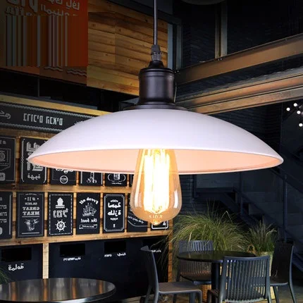 

Simple Loft Style Iron Droplight Industrial Edison Vintage Pendant Lamp Dining Room Hanging Light Fixtures Indoor Lighting
