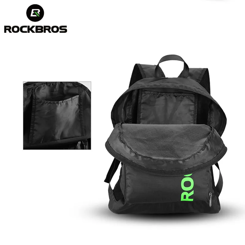 ROCKBROS портативный рюкзак для велоспорта непромокаемые складные сумки пешего