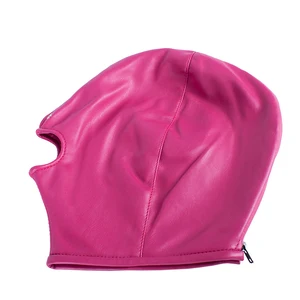 Из искусственной кожи маска для глаз, маска для глаз, Сексуальная повязка на глаза, головные уборы, ограничители Для бондажа, портупея для взрослых, секс-товары для пар