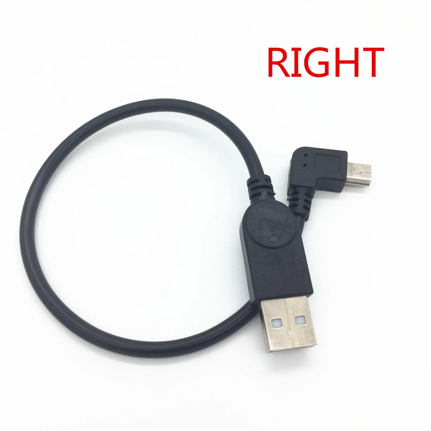 Бесплатная доставка 90 градусов правый угол USB тип A Женский к Мини B 5 Pin Мужской