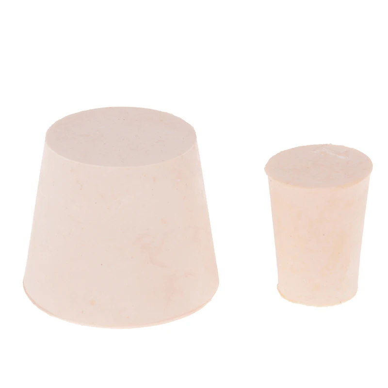 Резиновые пробки лабораторные Твердые отверстие стоп Push In уплотнительная вилка 1