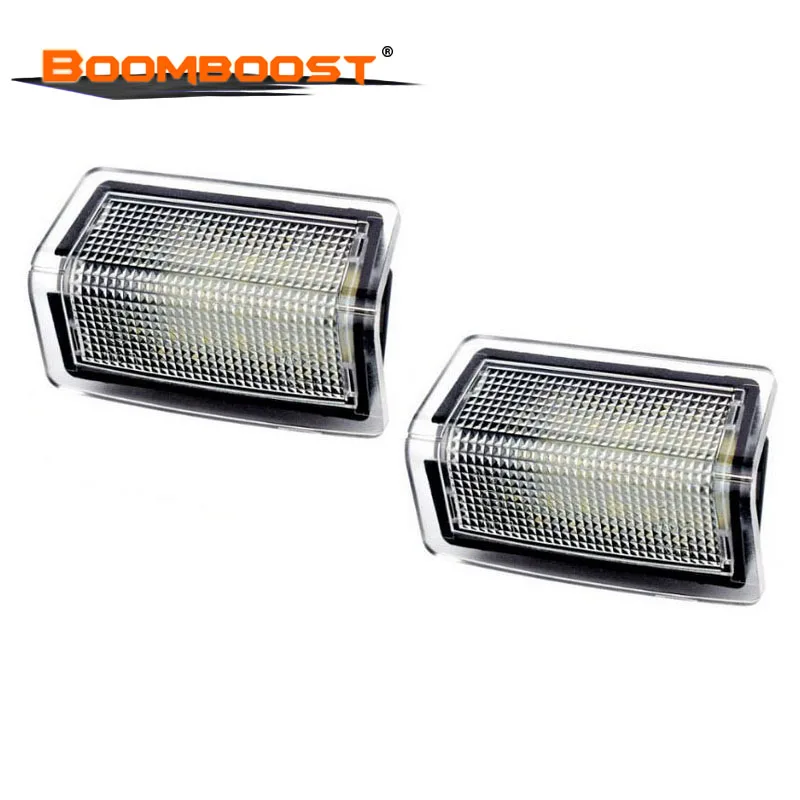 Белая SMD3528 светодиодная лампа освещения подножки 2 шт. для Mercedes W204 W176 W246 W212 4D/5D W166