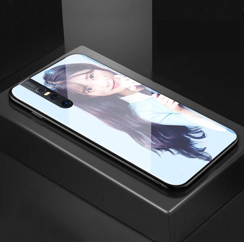 DIY закаленное Стекло ЧЕХОЛ ДЛЯ Vivo Z5X Z5 Y3 Y17 X27 Pro S1 V15 IQOO NEO Y95 Y91 U1 Y93 V11i Z3i X21 X21S Y97 X23 Nex аудиокассеты
