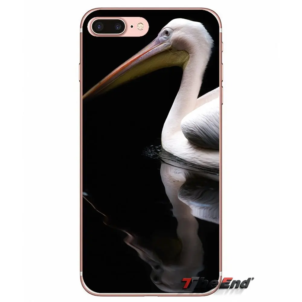 Животные птицы цапля отражение воды чехол для Huawei G7 G8 P7 P8 P9 Lite Honor 4C 5X 5C 6X Коврики 7 8