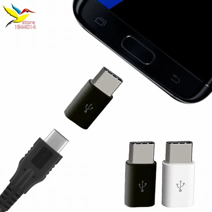 

Адаптер USB 300 Type C-Micro USB Женский к Type-c Мужской