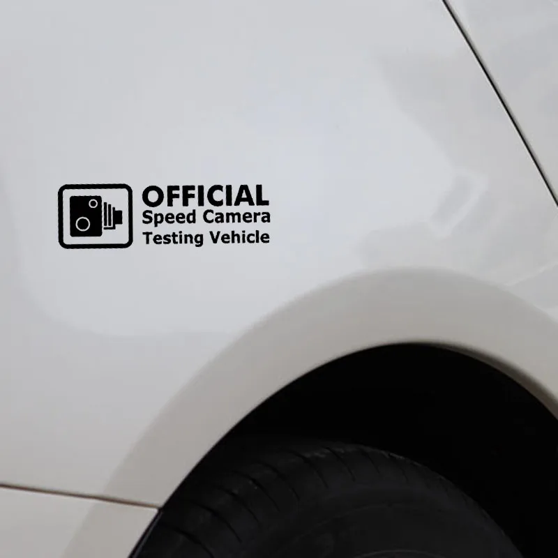 YJZT X см официальное тестирование скоростной камеры автомобильная наклейка