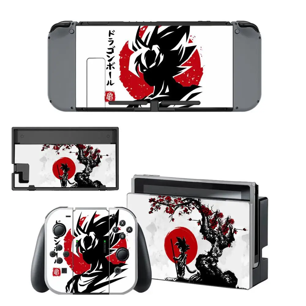 YSNS1887 Nintendo Switch Dragon Ball кожи vinilo NintendoSwitch перечисленные наклейки совместимый с консольный переключатель Nintendo и джойстиков Joy-Con - Цвет: YSNS1887
