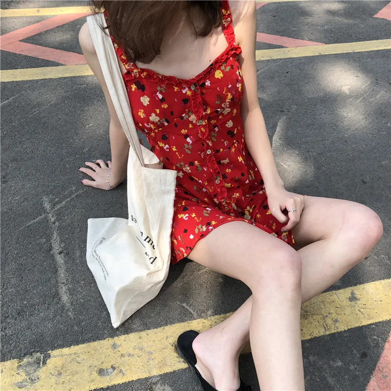 2020 Ukraine Vestidos Mujer Vestido Longo Summer Hot Women Dress Retro Print Sexy Backless V-neck High Waist Holiday Wind Strap | Женская