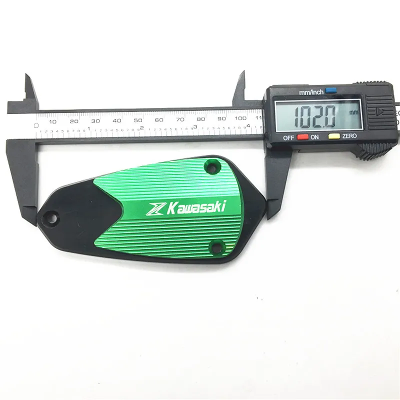 Рыцарь мотоцикл CNC Передняя Крышка Резервуара жидкости для Kawasaki 1000 2010 2016 Z250 Z750R Z1000
