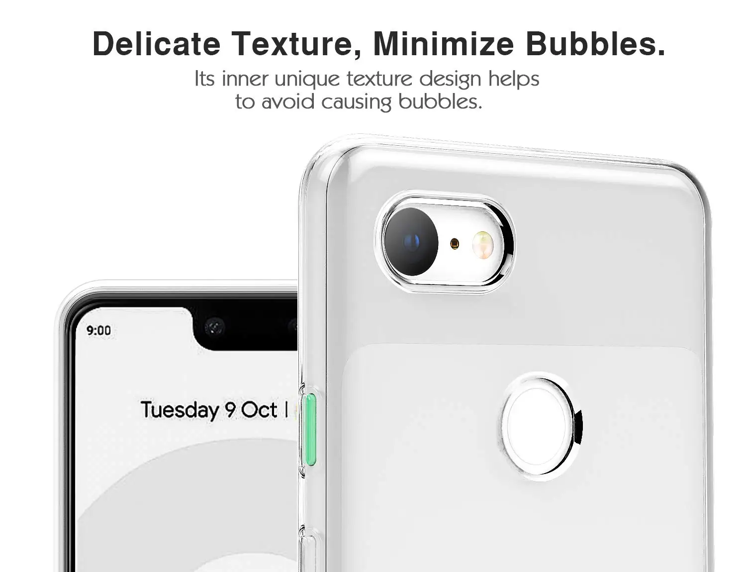Чехол для сотового телефона для Google Pixel 3 3XL, прозрачный, мягкий ТПУ 360 Защитный чехол для Pixel3 3 XL Pixel3XL гелевый Чехол