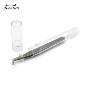 Пинцет для наращивания ресниц VETUS 6A-SA MSA6B 3D6D, инструмент для объема, веер, пинцет для ресниц, лучшее качество 100%