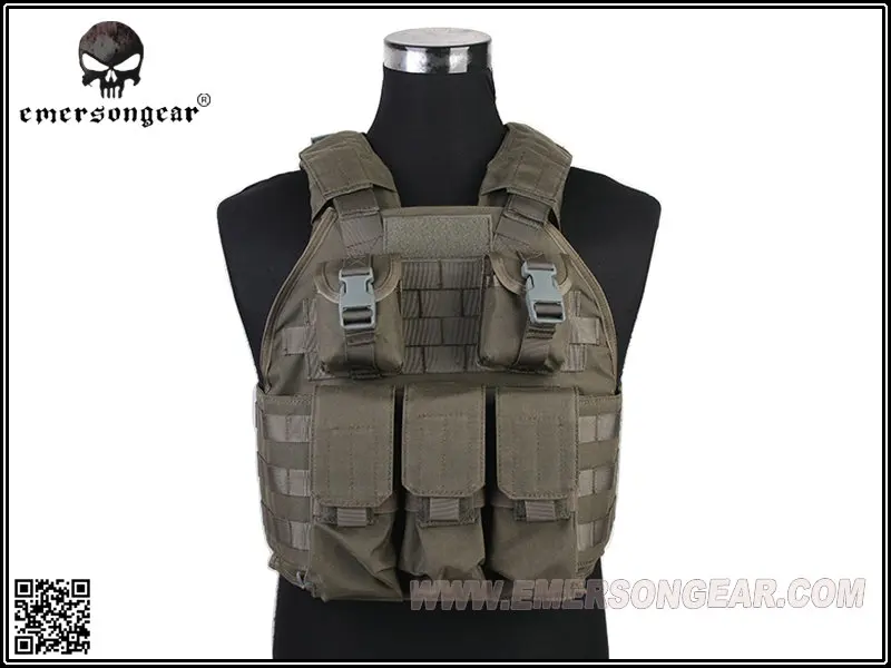 Emerson SPC Тактический жилет Airsoft Molle военный тактический дымчато серый EM7320 SG|vest