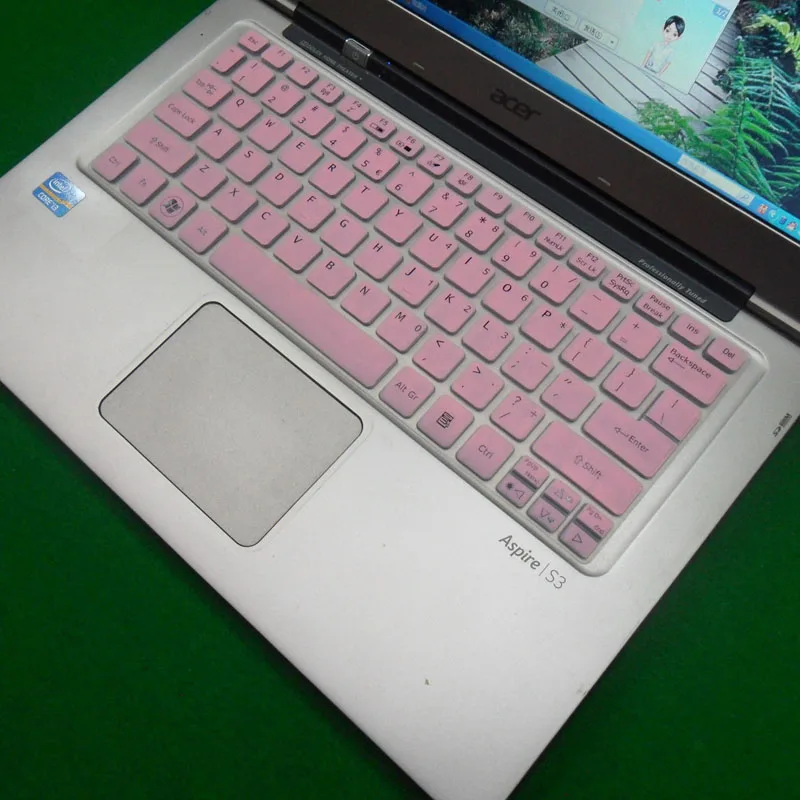 Silicone Keyboard Cover For Acer S3 S5 V5-171 V5-121 V5-131 A0756 A0725 Aspire One 725 V5 122P New | Компьютеры и офис
