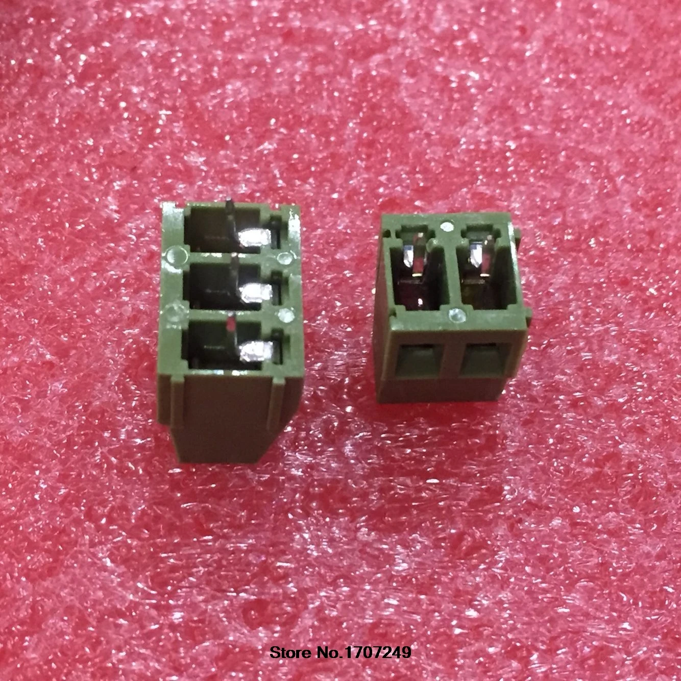 Бесплатная доставка 100 шт. Φ = KF128 5 08 мм расстояние медные ножки PCB винтовая