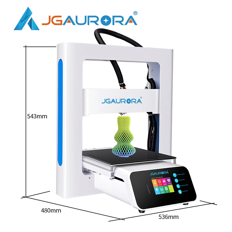 JGAURORA обновленный A3S 3d принтер Diy Kit Высокая Percision восстановление питания печать нити обнаружения сенсор питание