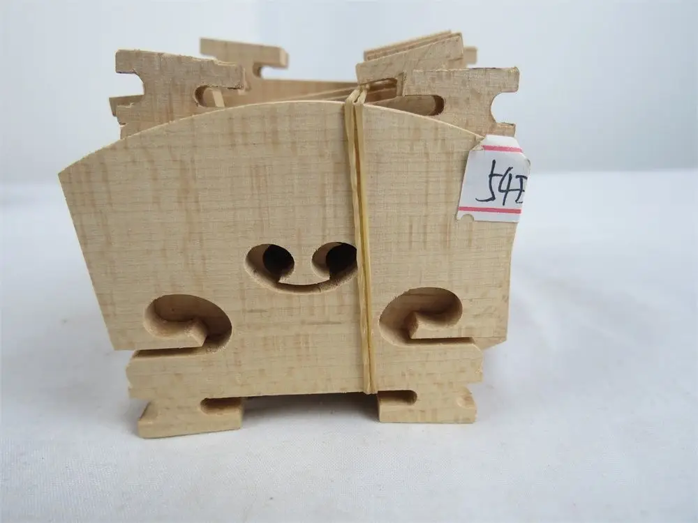

20pcs high grade 54mm viola bridges fine maple laser precise