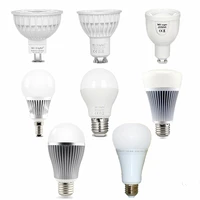 Mi Light LED Bulb AC85-265V 12V MR16 GU10 E14 E27 LED Lamp WiFi Control 4W 5W 6W 8W 9W 12W RGB+CCT RGB+CW RGB+WW CW+WW LED Light