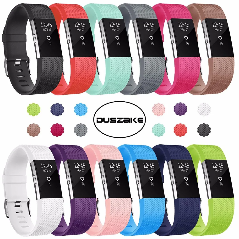 Сменные аксессуары для браслета DUSZAKE ремешок Fitbit Charge2 Аксессуары | Электроника
