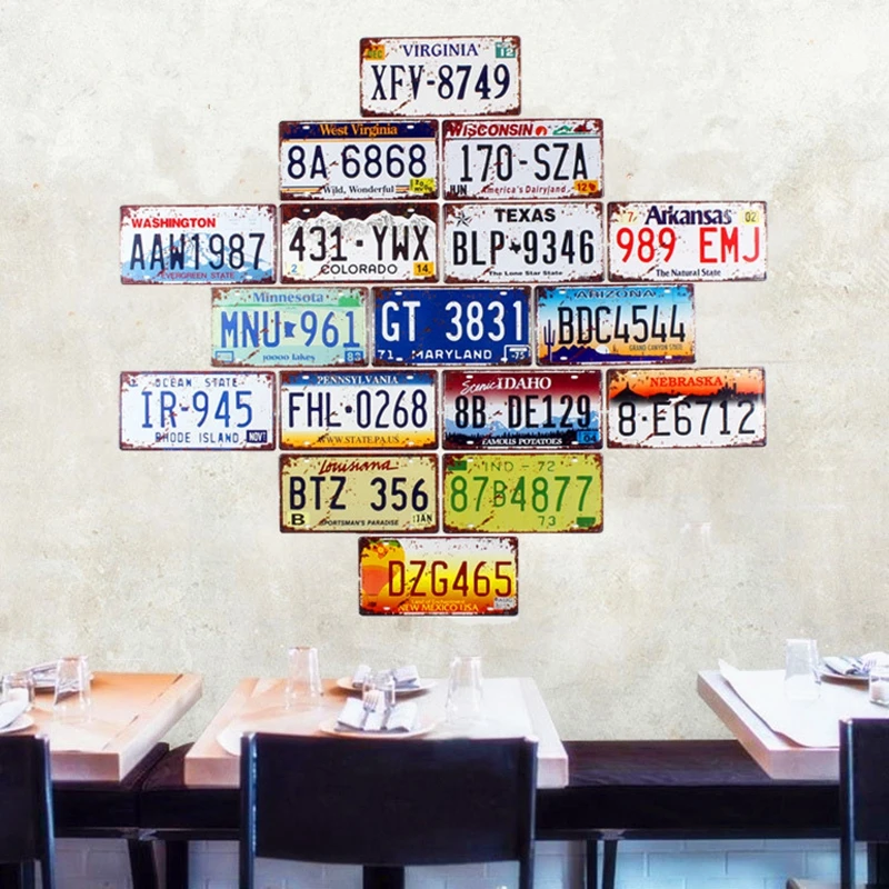 15X30 см Route 66 винтажные металлические знаки бар мотоцикл автомобиль гараж домашний декор номерные знаки декоративные инструменты наклейки на стену N153