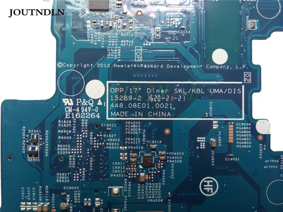 JOUTNDLN для ноутбука HP 15-AS 15-AY 17-X 14-AL материнская плата Φ 4 Гб 856691-001 448.08E01.0021 |