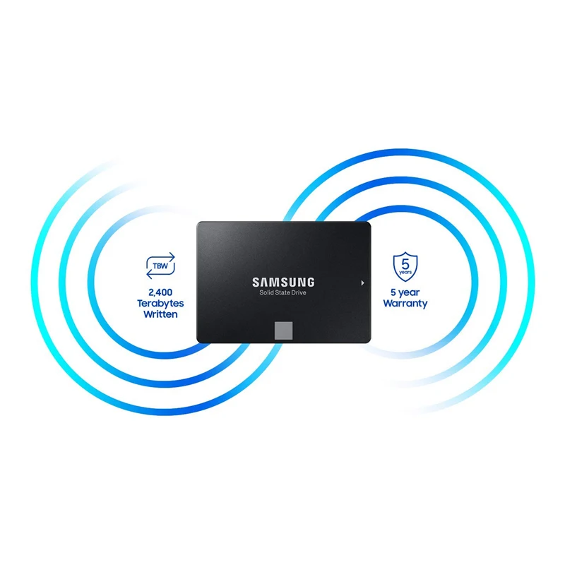 Твердотельный накопитель SAMSUNG SSD 860 EVO 500 Гб внутренний жесткий диск SATA3 2 5 дюймовый