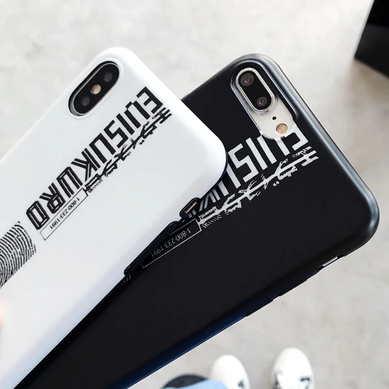 Модная чехол для iPhone XS XR XSMax 8 плюс 7 Plus X Случаи Силиконовый Мягкая отпечатков