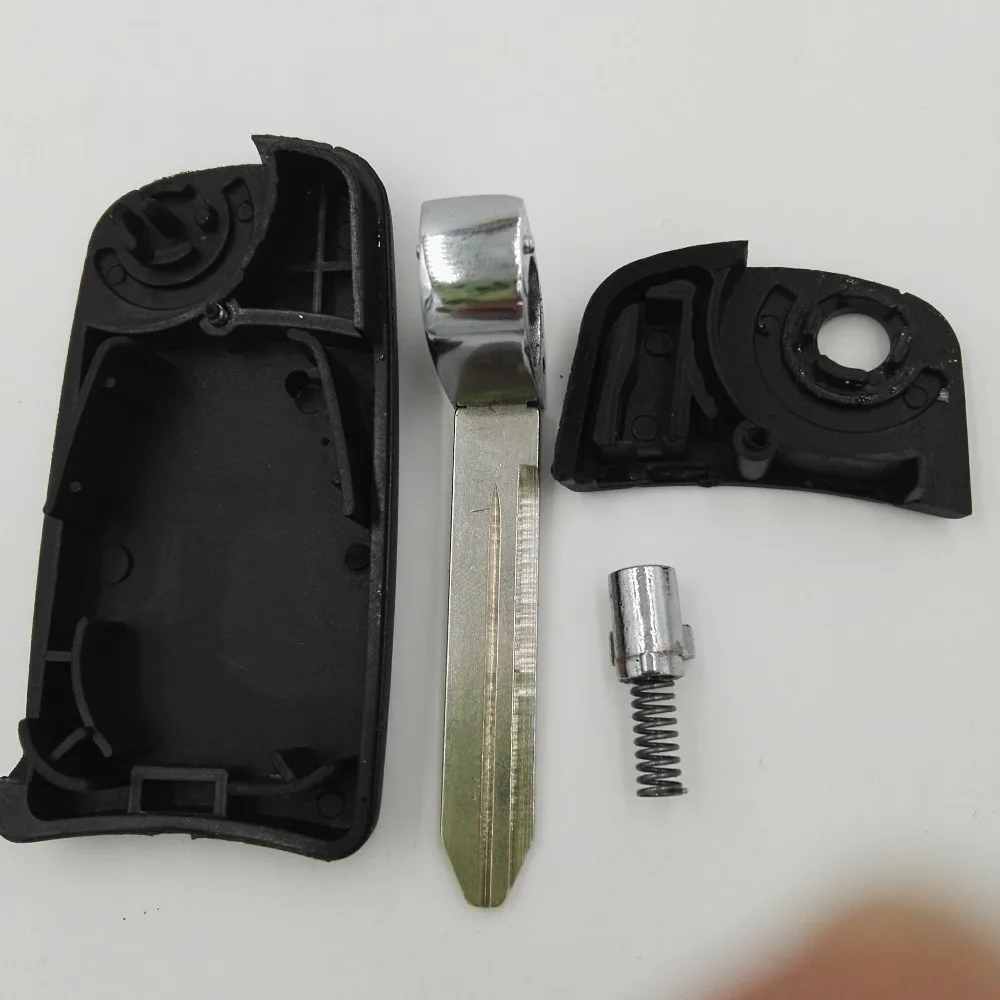 Чехол для автомобильного пульта дистанционного управления с пустой кнопкой 2 + 1