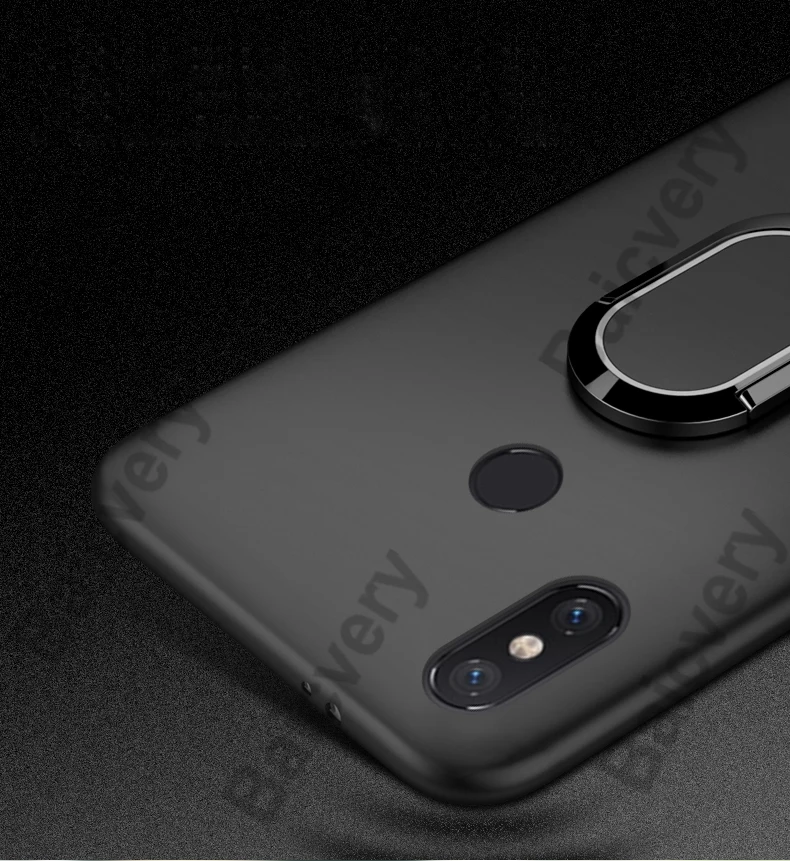 Ультратонкий матовый чехол на палец с магнитным кольцом для UMIDIGI S3 PRO из ТПУ Umidigi Pro
