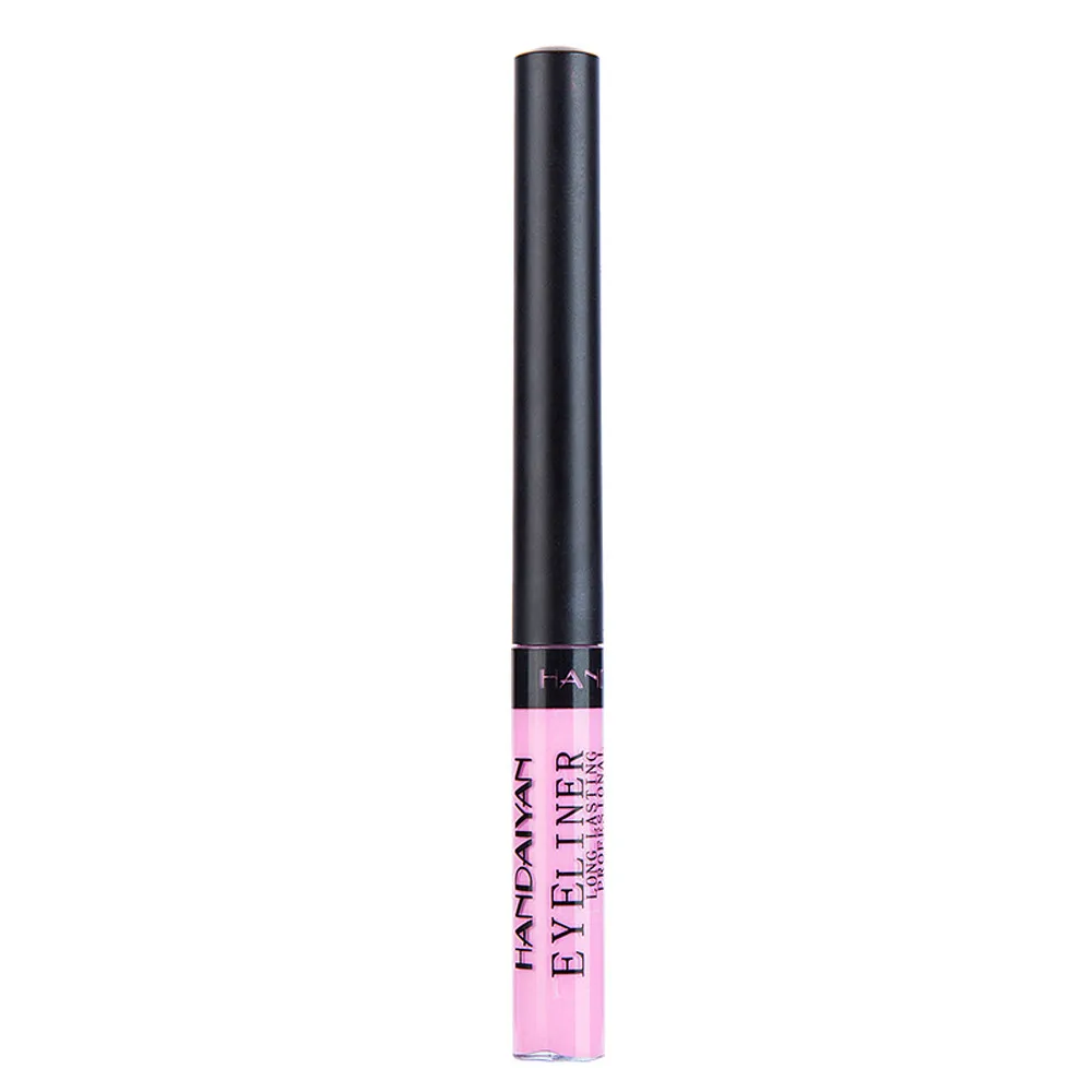Блестящий металлический Smoky Eyes тени для век Водонепроницаемый Блеск жидкая подводка персик палитра теней для век Косметика для век городской голый