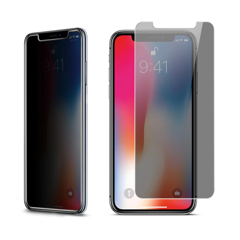 IMAK Для iPhone Xs/X Закаленное Стекло анти peep закаленное стекло 9h Экран гвардии пленка