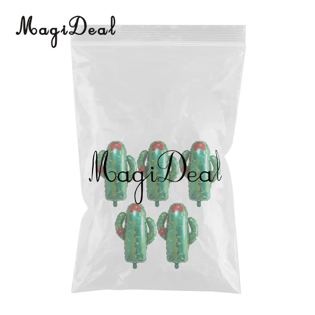 5 шт. кактус надувной шар из алюминиевой фольги детский душ День Рождения