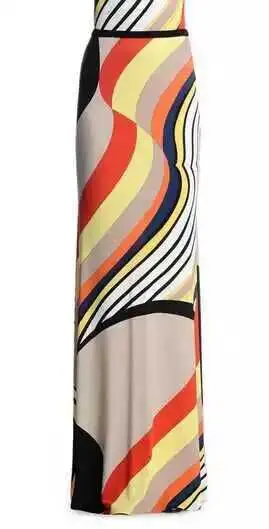 Осеннее платье в богемном стиле длинное цветное красивое модное с длинными