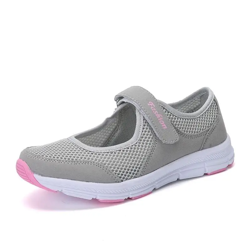 Akexiya/2018 г. осень Для женщин кроссовки дышащие с сеткой для Женские туфли лодочки