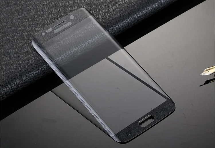 RONICAN S6 edge полное изогнутое 3D закаленное стекло Защита для экрана Защитная пленка