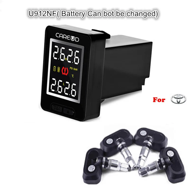 Беспроводная система контроля давления в шинах CAREUD TPMS U912 4 внешних внутренних