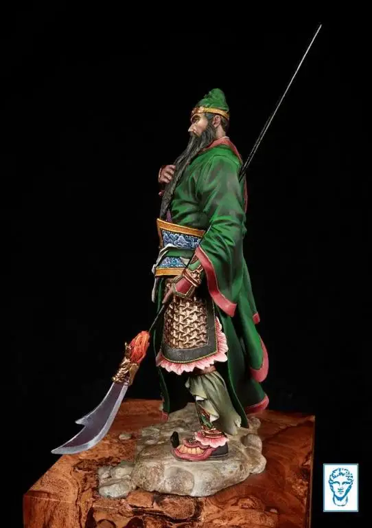 1:20 модельная фигурка из смолы троецарства классический исторический персонаж Guan
