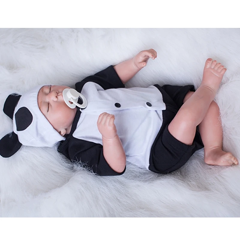 Be Sleeping 20 дюймов силиконовые куклы Reborn Baby реалистичные для новорожденных 50 см