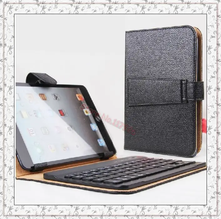 Универсальный кожаный чехол со съемной Bluetooth клавиатурой для Onda V819 3g 7 9 алуровтек