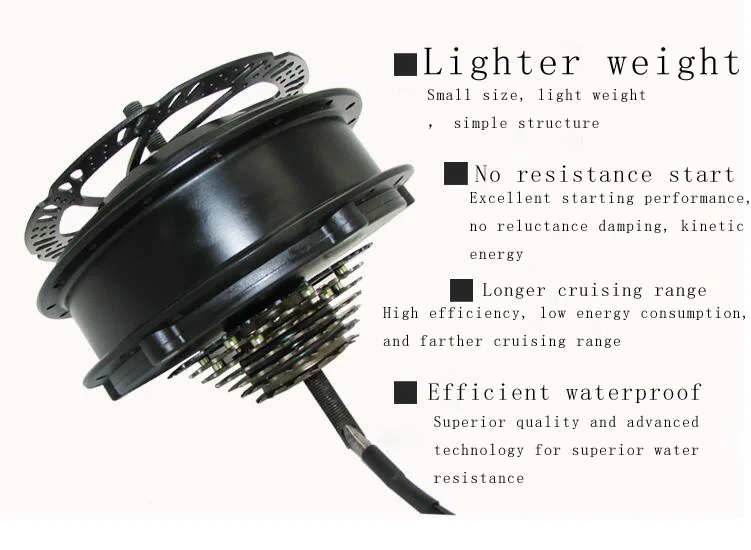 500W36V/48V electrci велосипед мотор комплект модифицированный электрический велосипед комплект E-велосипед аксессуары