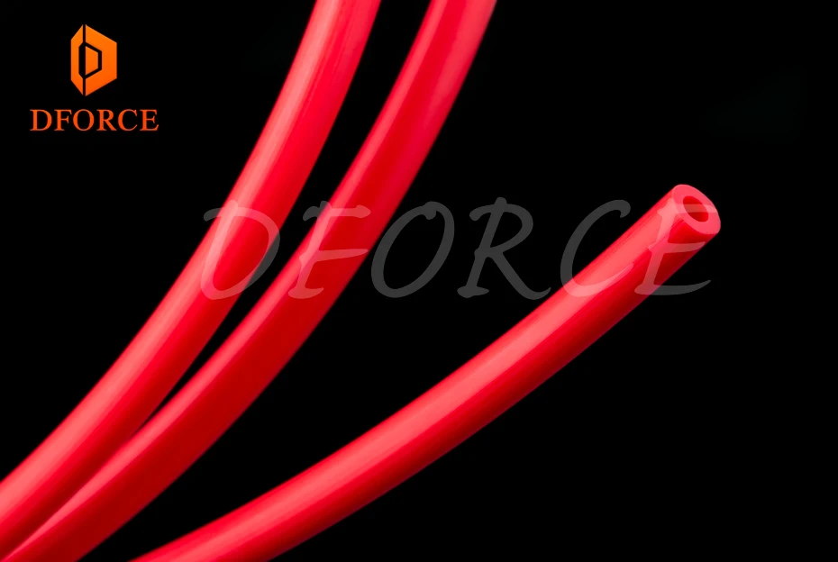Dforce синяя PTFE трубка тефлонто tl-фидер hotend RepRap росток Боуден экструдер 1,75 мм нити ID1.9mmOD4mm Capricornus