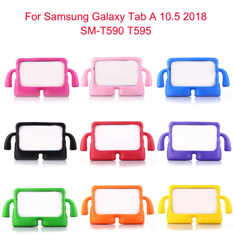 Для samsung Galaxy Tab A 10,5 чехол для детей EVA Foam SM T590 T595 чехол противоударный держатель для samsung Tab A 10,5