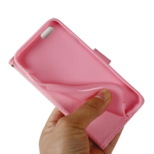 Butterfly Flower Card Slot Flip Stand Faux Leather Phone Case Cover for iPhone | Мобильные телефоны и аксессуары