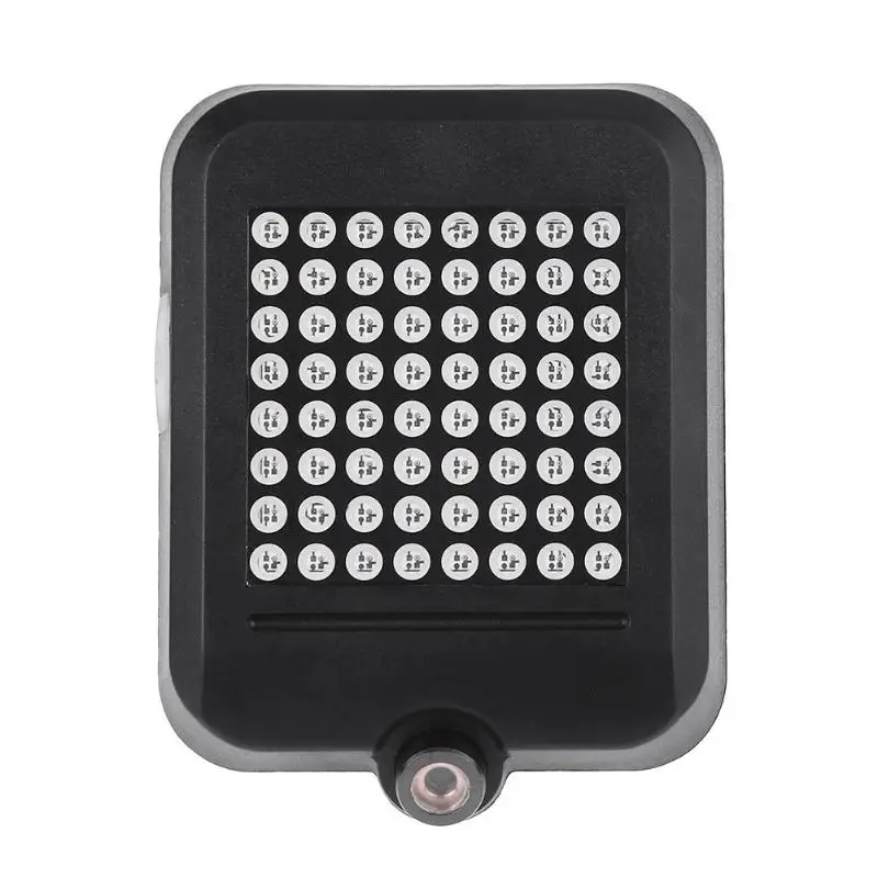 64LED велосипедный светильник с автоматическим указателем поворота Задний светильник USB MTB велосипедный Предупреждение ющий светильник велосипедный фонарь задний светильник